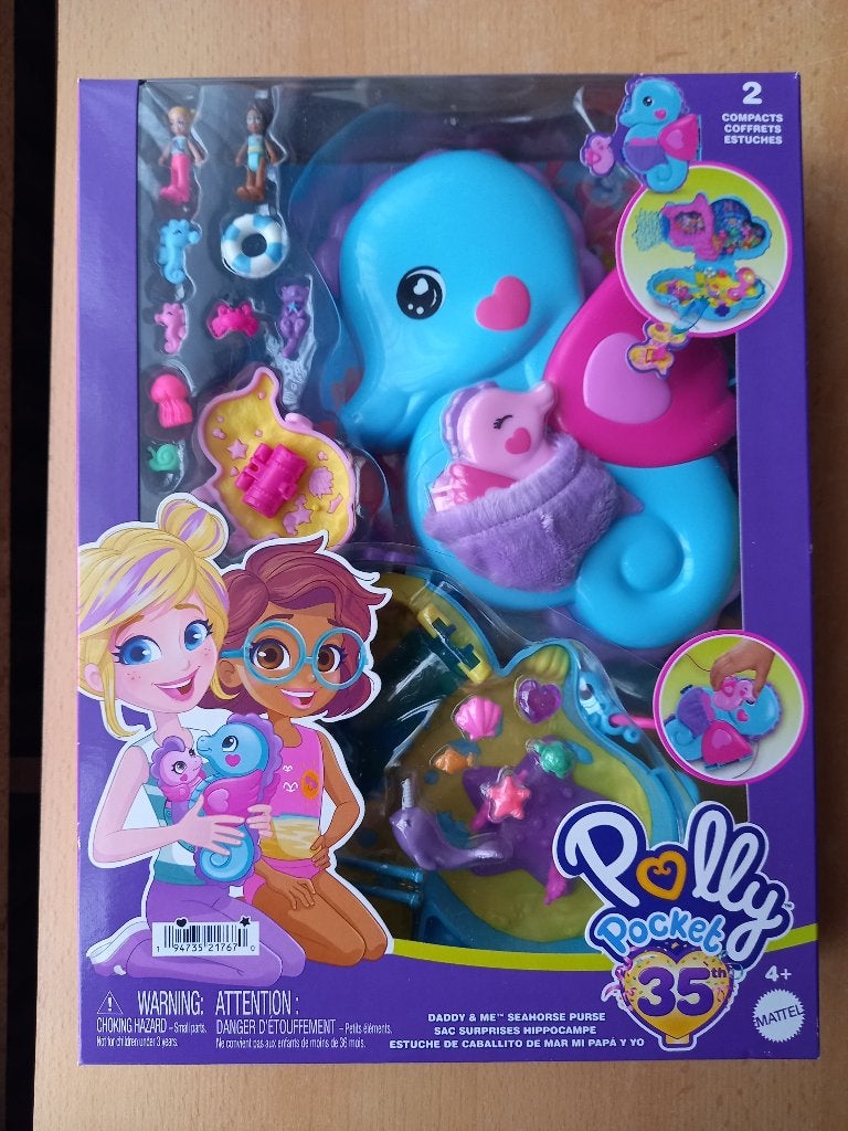 Nieuw Polly Pocket draagbare speelkoffer met accessoires, Ophalen of Verzenden, Nieuw, Meisje