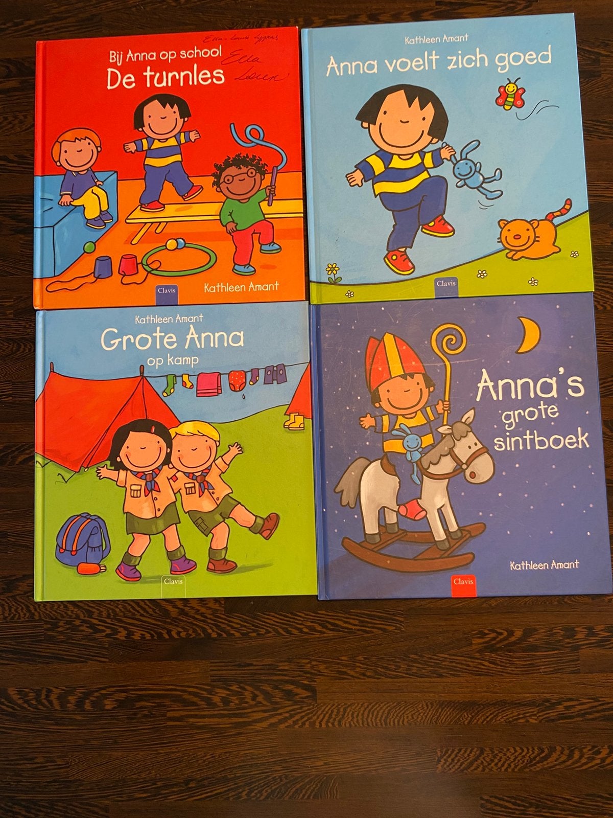 Anna boeken - Kathleen Amant, Boeken, Kinderboeken | Kleuters, Ophalen, Zo goed als nieuw
