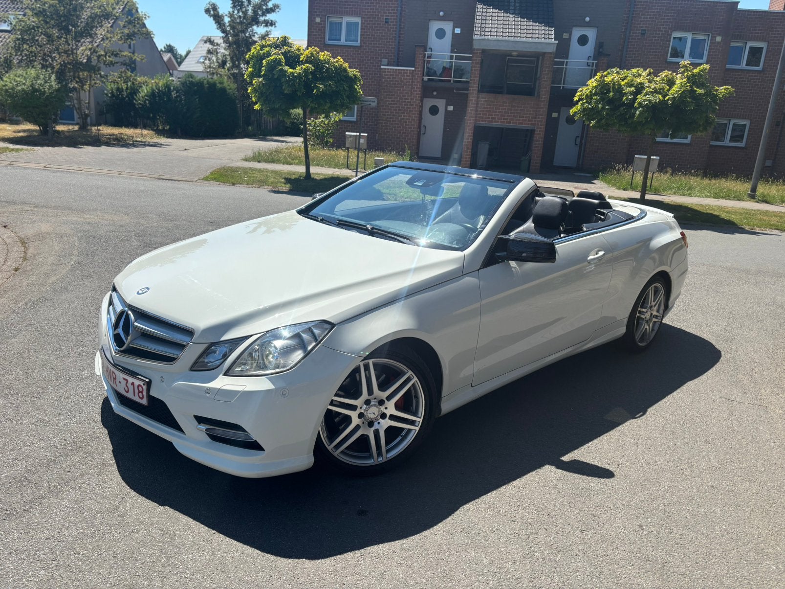 Mercedes-Benz E-classe 250d Amg line Automaat Cabrio Diesel, Autos, Euro 5, Achat, Entreprise, Cabriolet