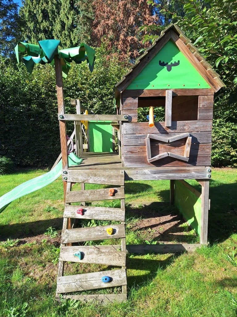 Speeltuin, Ophalen, Gebruikt, Glijbaan