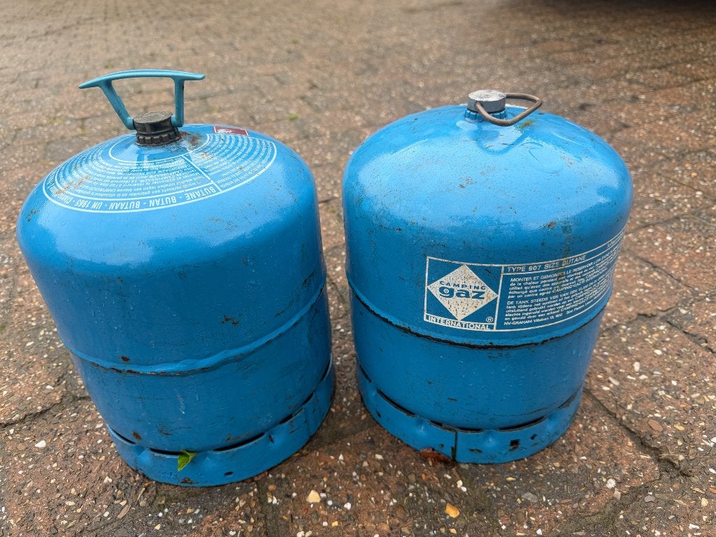Bouteille de gaz de camping, Caravanes & Camping, Accessoires de camping, Enlèvement, Utilisé