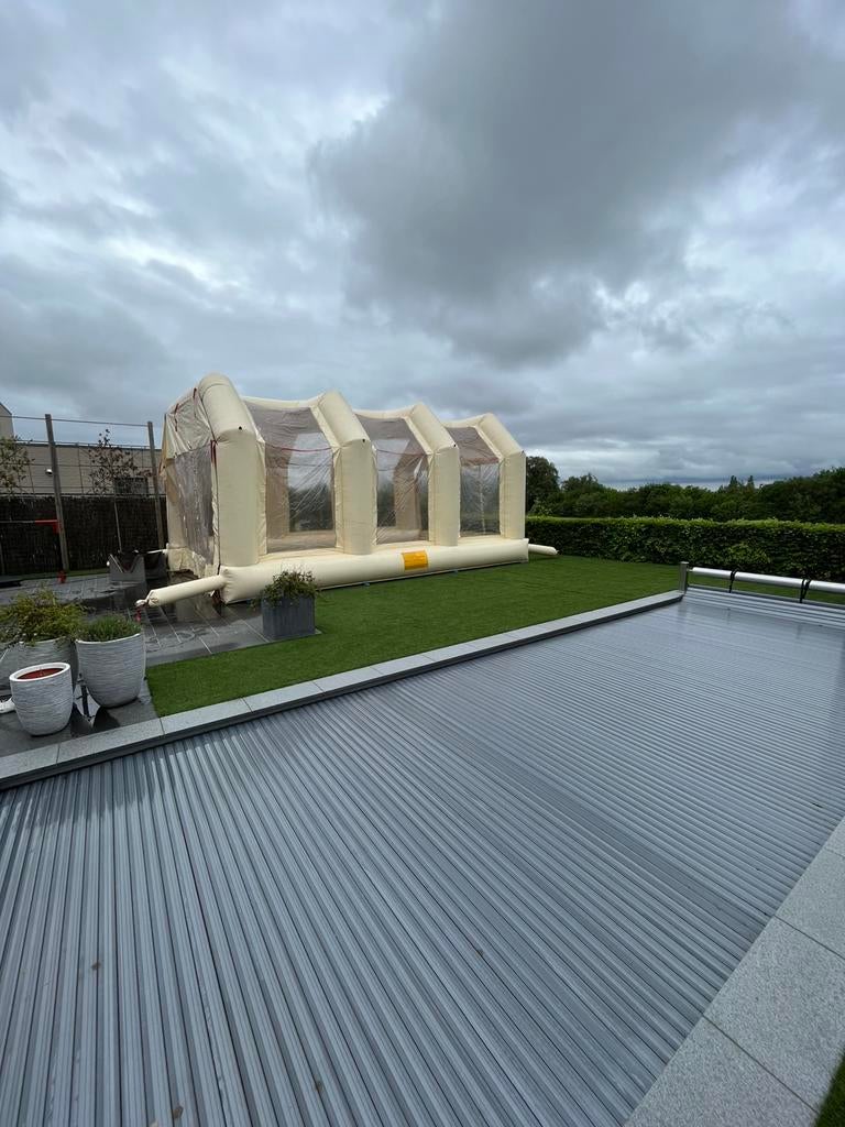 Opblaasbaar party tent, Tuin en Terras, Ophalen