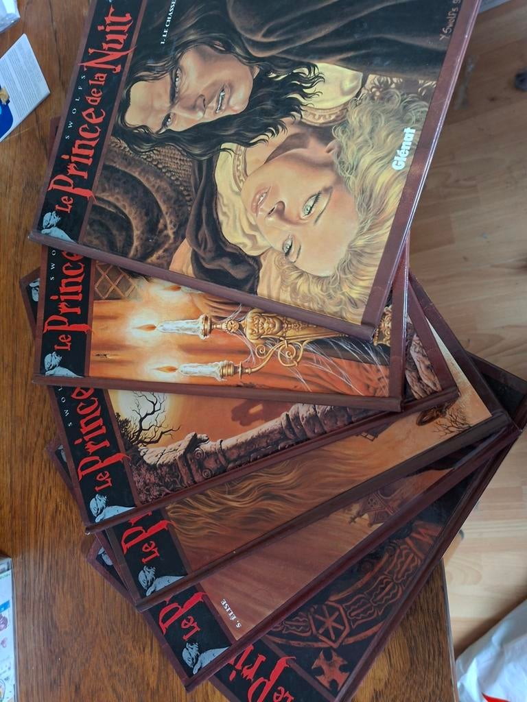 Le prince de la nuit par swolfs les 6 premiers, Livres, Enlèvement