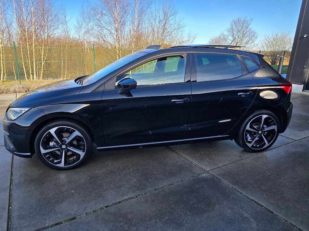 Seat Ibiza 1.0 TSI FR Pro black DSG Automaat Pano + Garantie, Auto's, Automaat, Bedrijf, 5 deurs, Automatische klimaatregeling