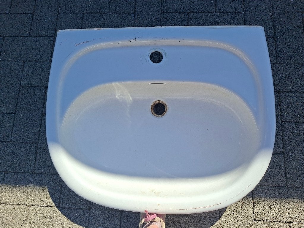 lavabo, Bricolage & Construction, Sanitaire, Enlèvement, Utilisé, Pierre, Lavabo