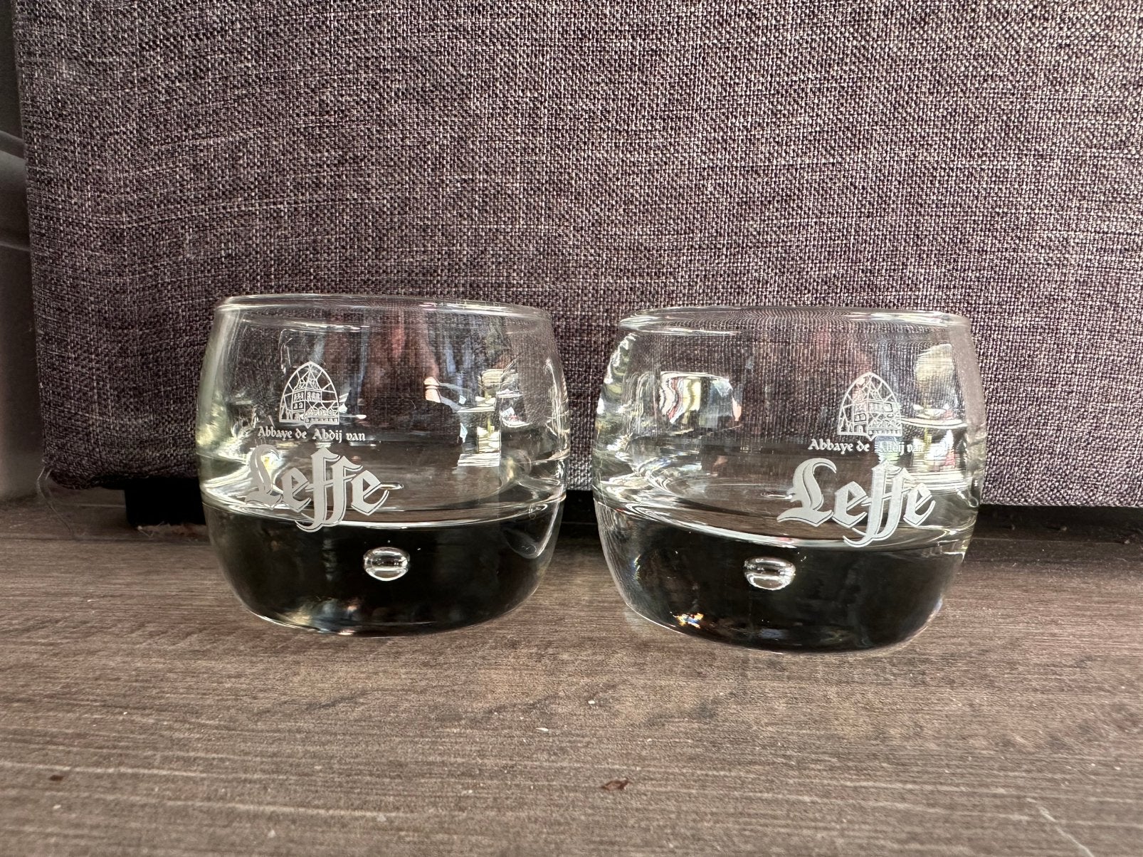 Leffe glazen, Verzamelen, Ophalen