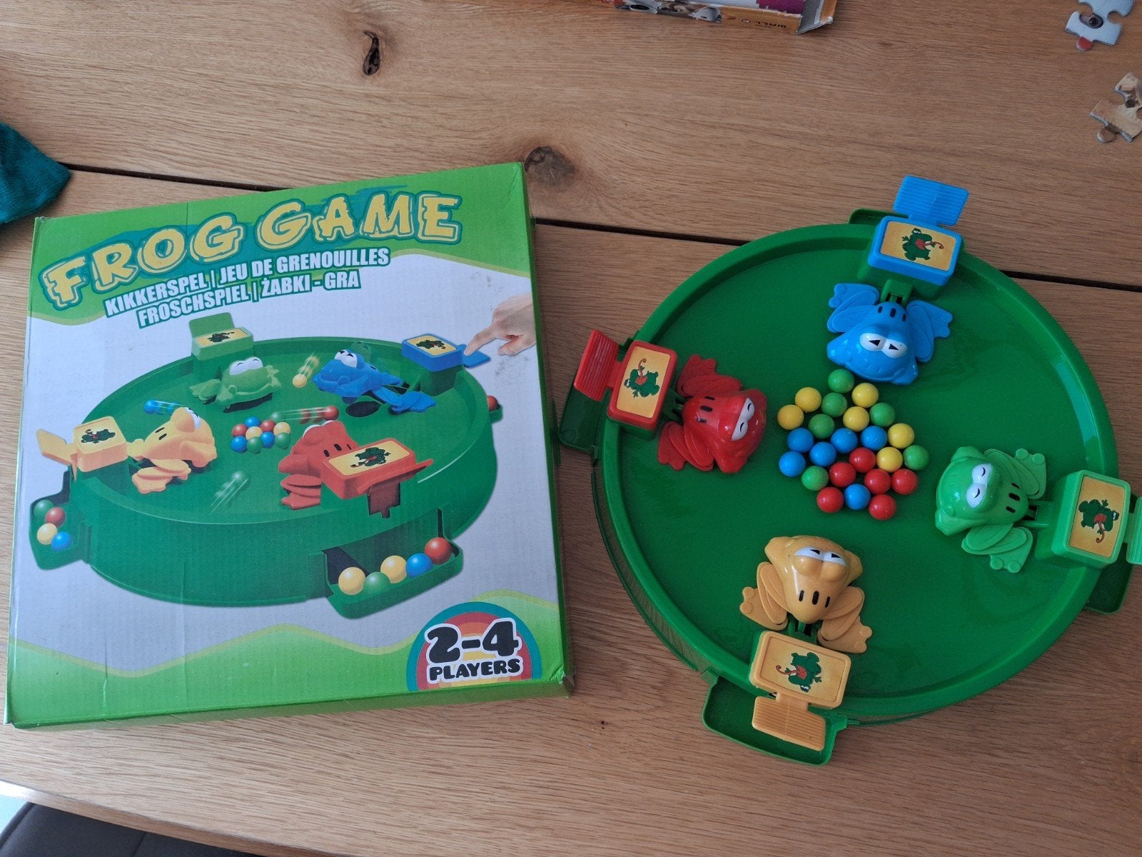 jeu enfant attrape grenouille - Frog game, Hobby en Vrije tijd, Gezelschapsspellen | Overige, Een of twee spelers, Ophalen, Gebruikt
