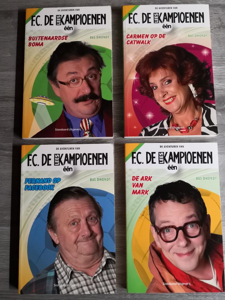 FC de kampioenen leesboekjes uit te kiezen, Boeken, Ophalen