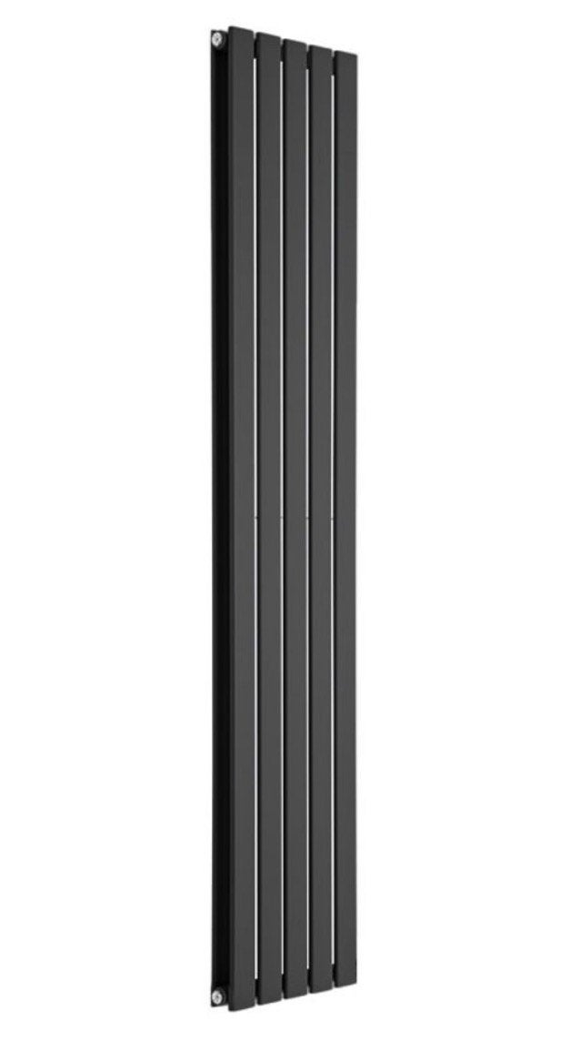 Design radiator zwart verticaal 1780cm x 472cm, Ophalen, Radiator, Nieuw, Minder dan 60 cm