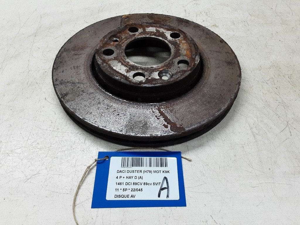 FREIN DISQUE AVANT Dacia Duster (HS) (01-2009/01-2018), Dacia, Renault Deutschland AG, Utilisé, Peter-Huppertz-Straße 5
51063  Köln, DE