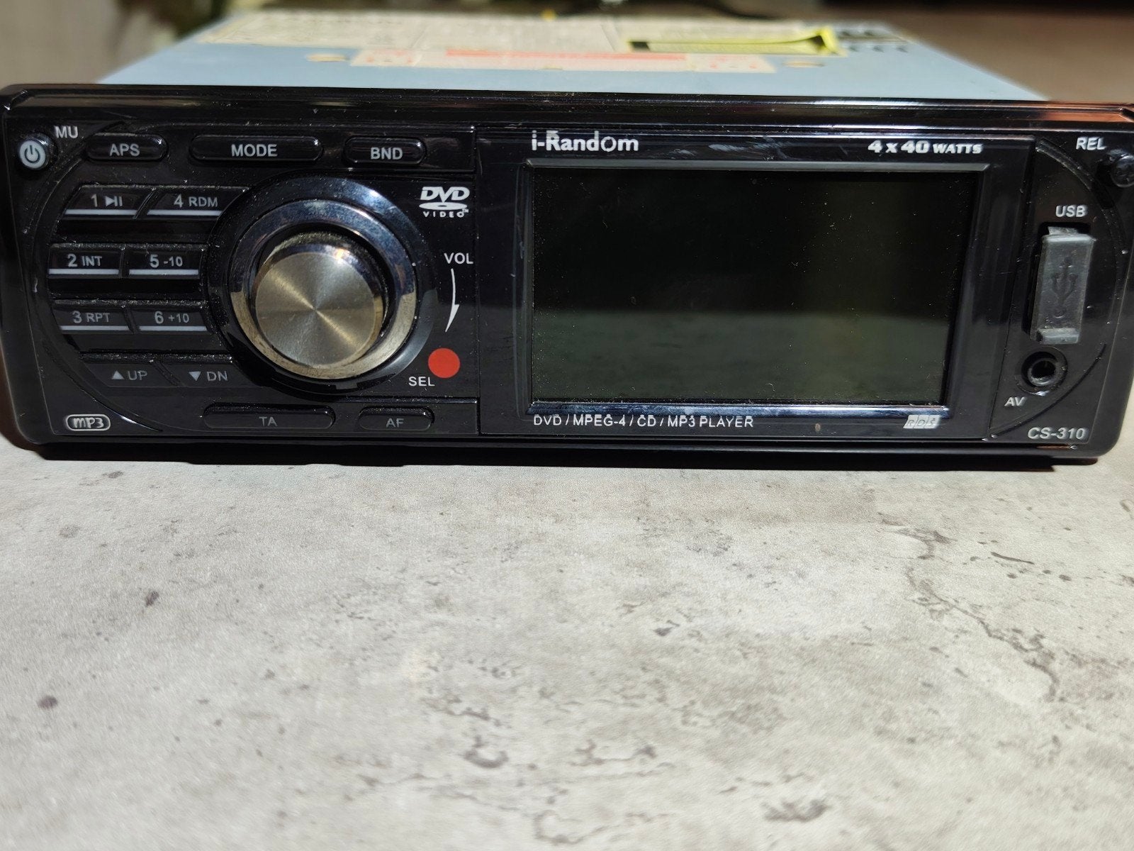 autoradio dvd, Auto diversen, Autoradio's, Ophalen, Gebruikt