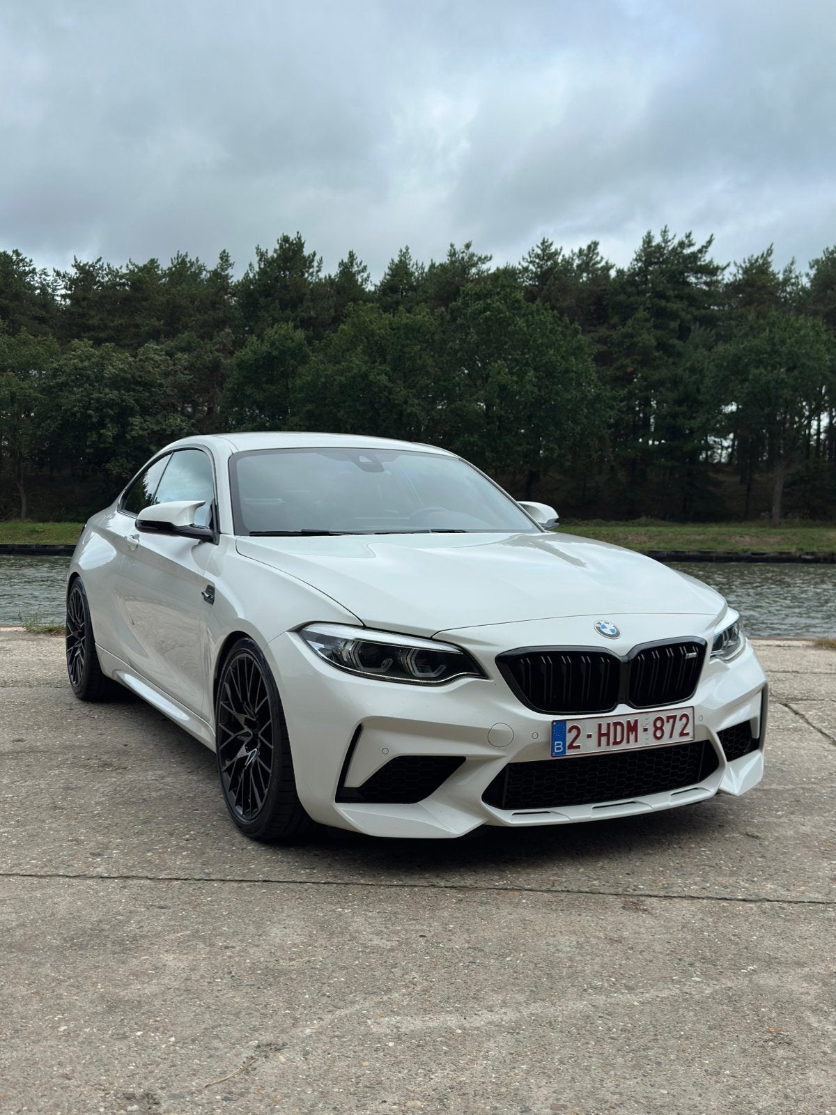 BMW F87 M2 Compétition LCI, Autos, BMW, Cuir et Alcantara, Euro 6, Noir, 2 portes