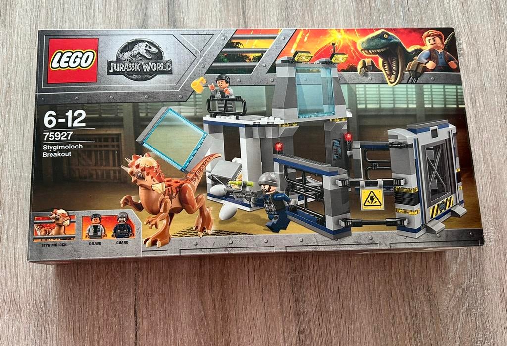 Lego 75927 Jurassic world, Ophalen, Zo goed als nieuw, Compleet, Lego