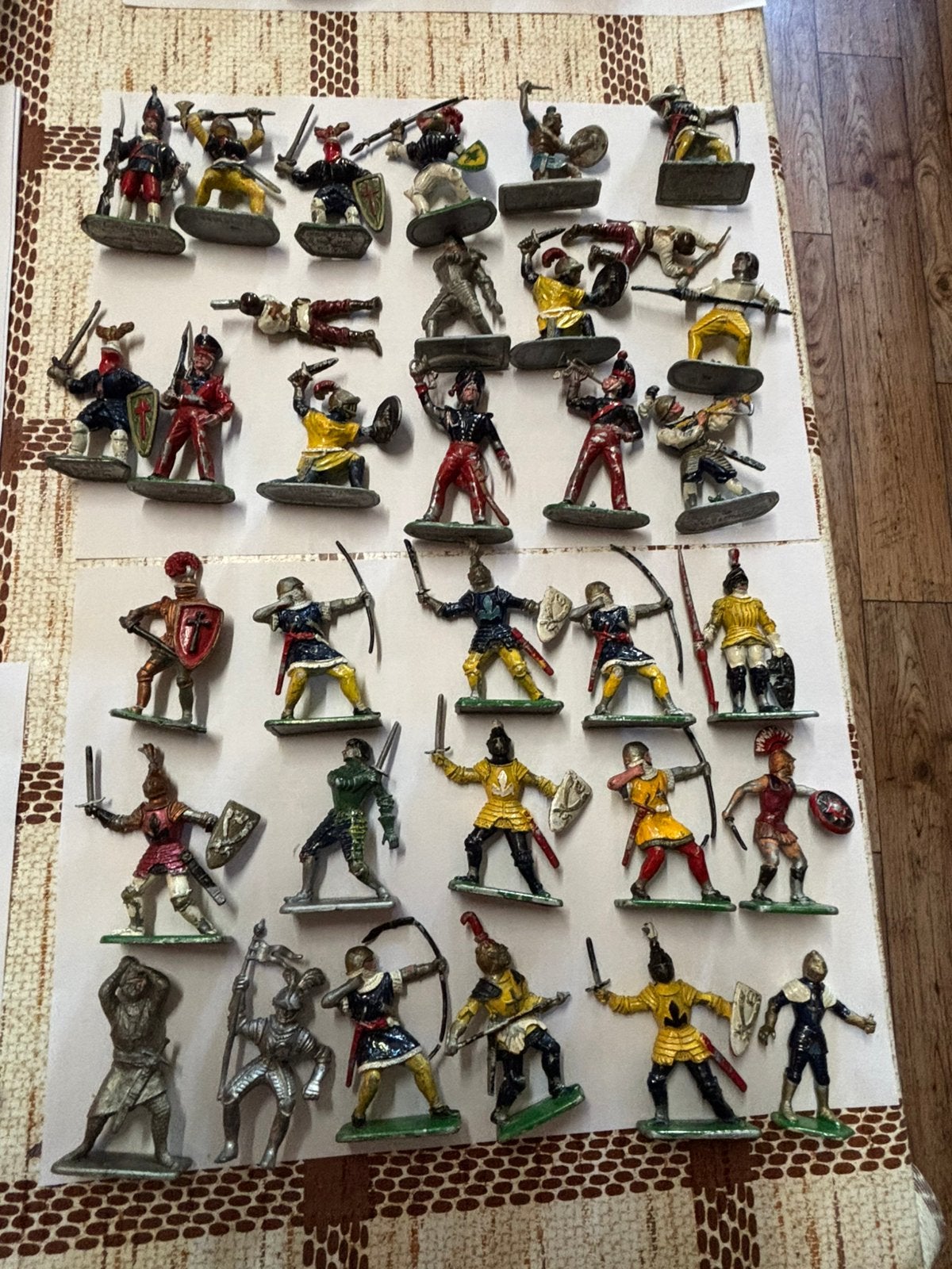 Crescent toys soldaten krijgers enz…, Ophalen of Verzenden, Gebruikt