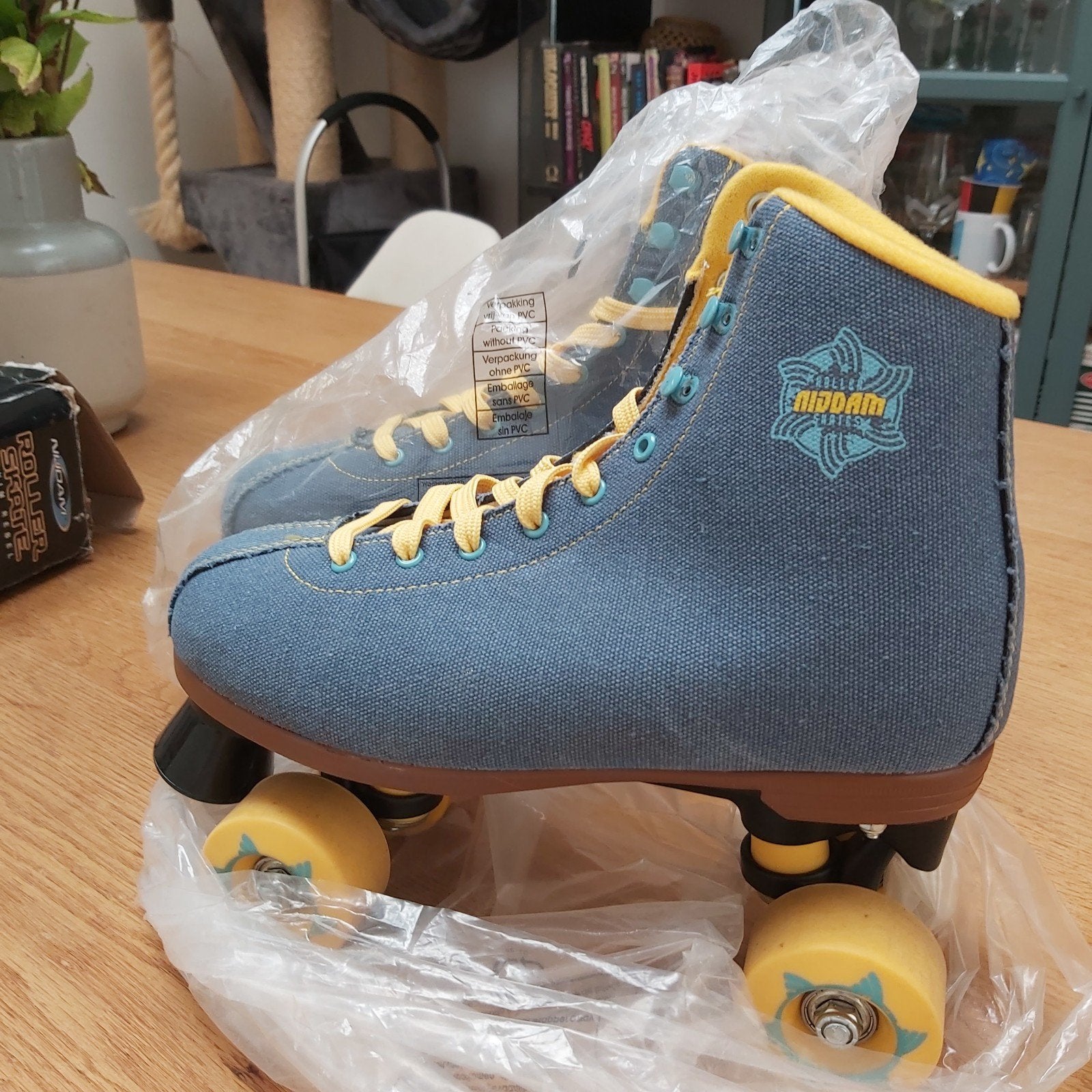 Rolschaatsen (maat 41), Sports & Fitness, Patins à roulettes alignées, Enlèvement, Neuf