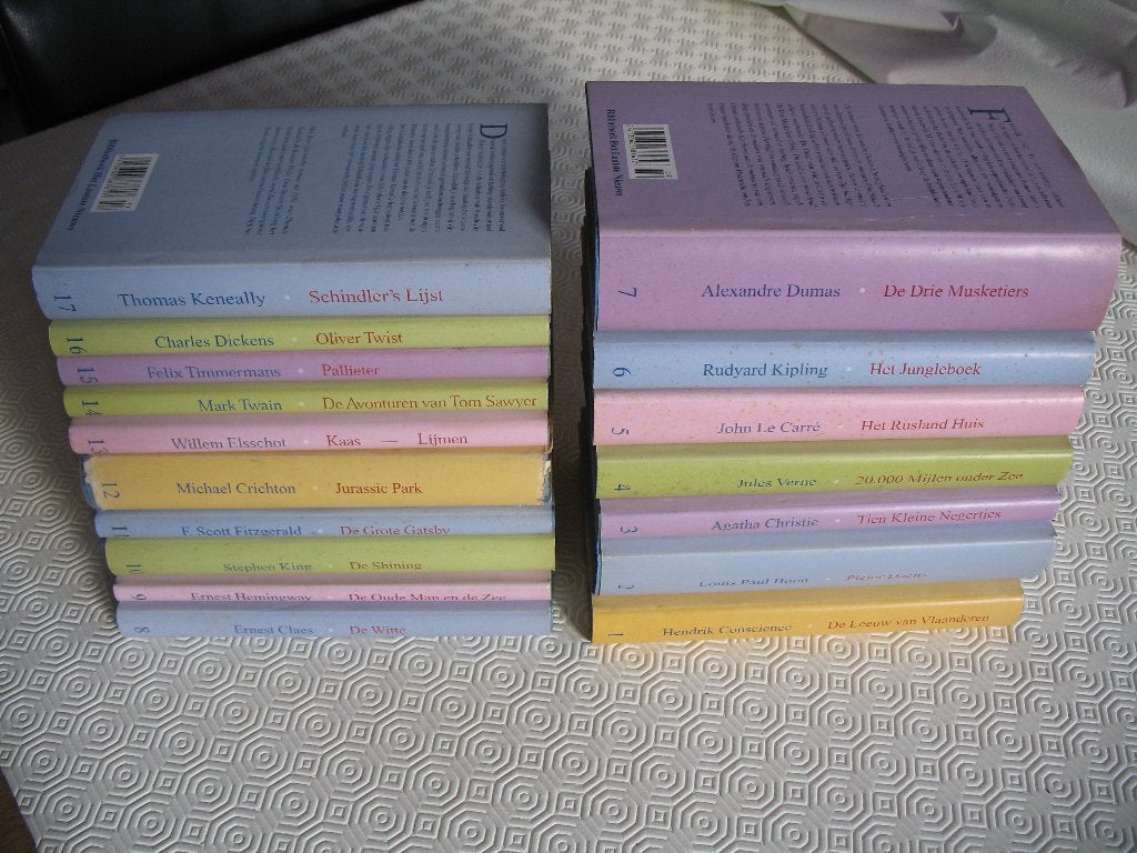 Bibliotheek Het Laatste Nieuws, Klassiekers 1 t/m 17, Enlèvement ou Envoi