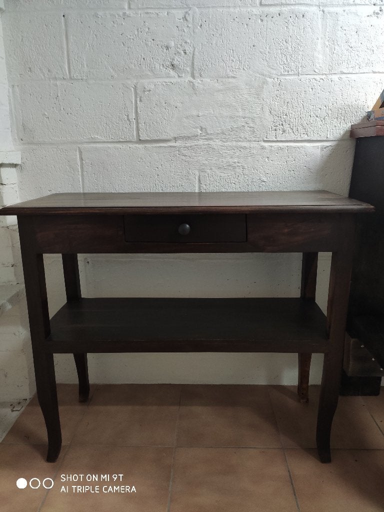 Console en bois, Maison & Meubles, Tables | Dessertes, 25 à 50 cm, 50 à 100 cm, Enlèvement, Utilisé