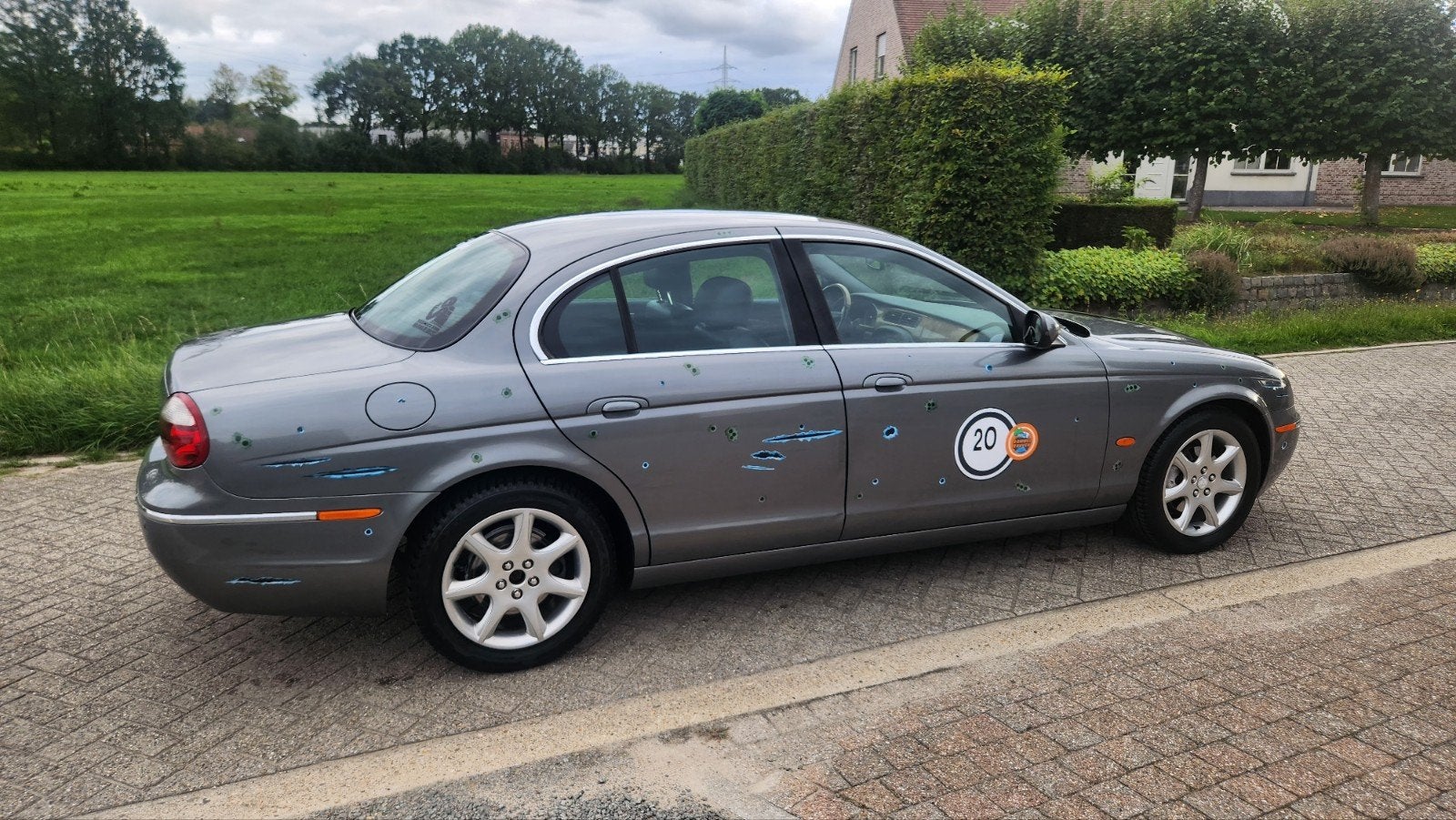 Jaguar S type ❤️automaat ❤️2.5 Benzine V6 ❤️999 EURO, Bedrijf, 5 zetels, Automaat, 2500 cc