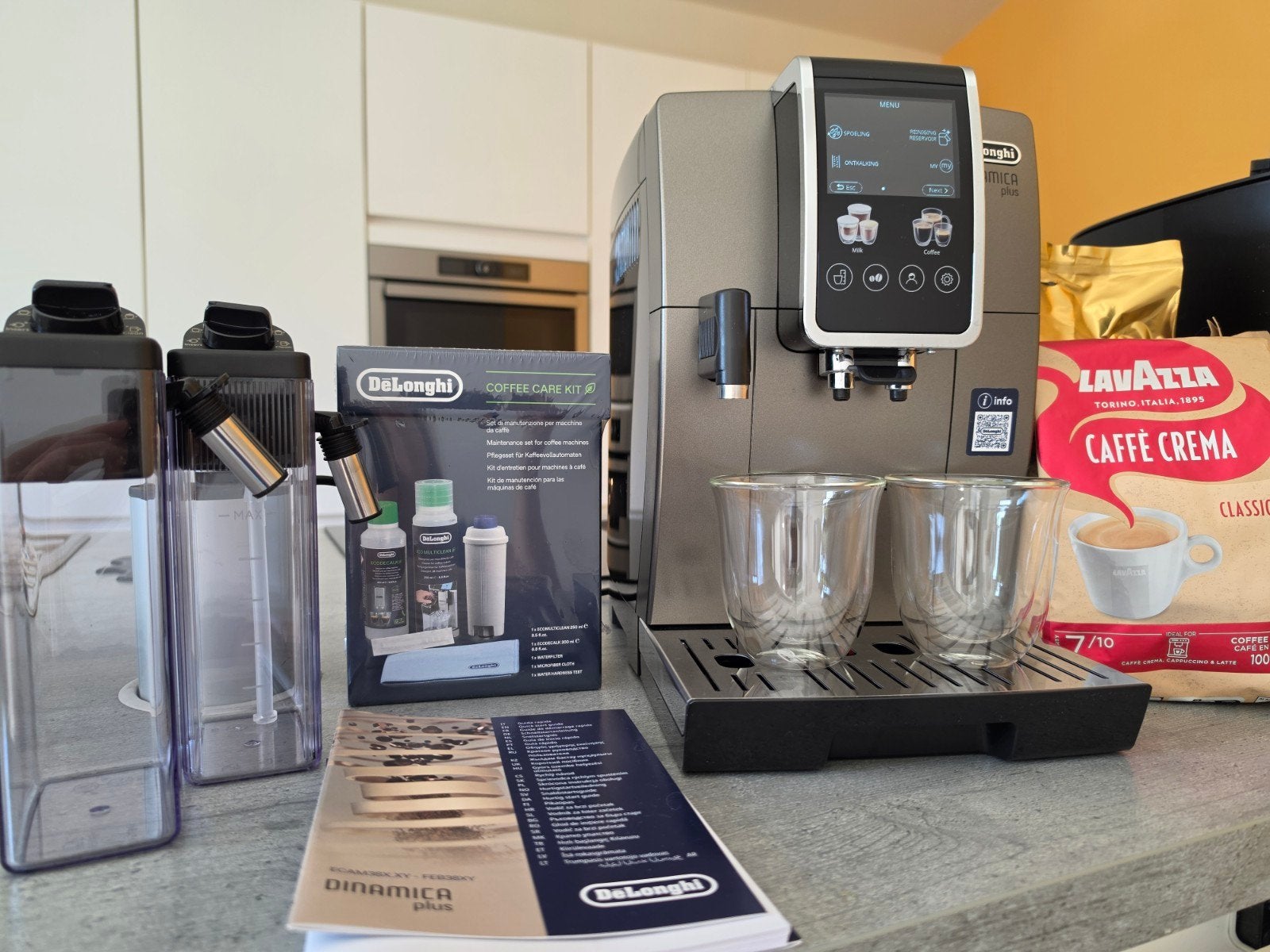 Delonghi Dinamica Plus Ecam380.95.TB, Ophalen