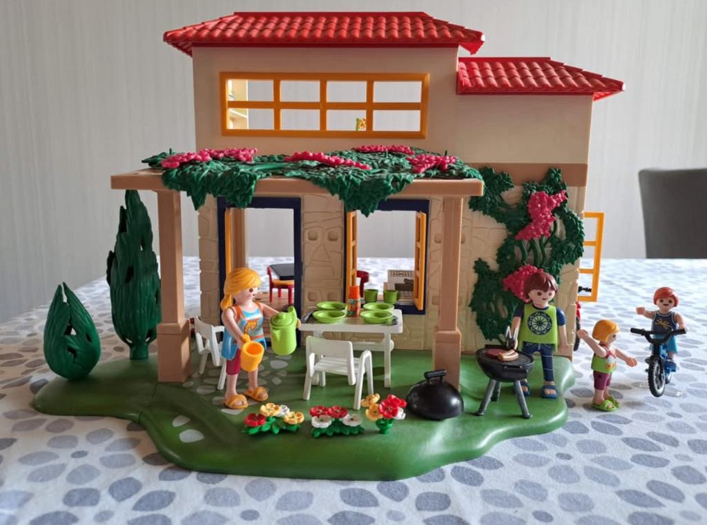 Playmobil 4857 - vakantiehuis, Ophalen of Verzenden, Gebruikt, Complete set