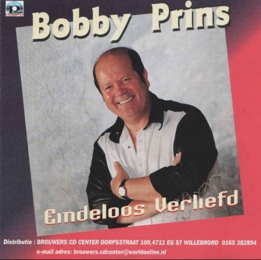 Bobby Prins - eindeloos verliefd, Ophalen, Zo goed als nieuw, Pop, Album
