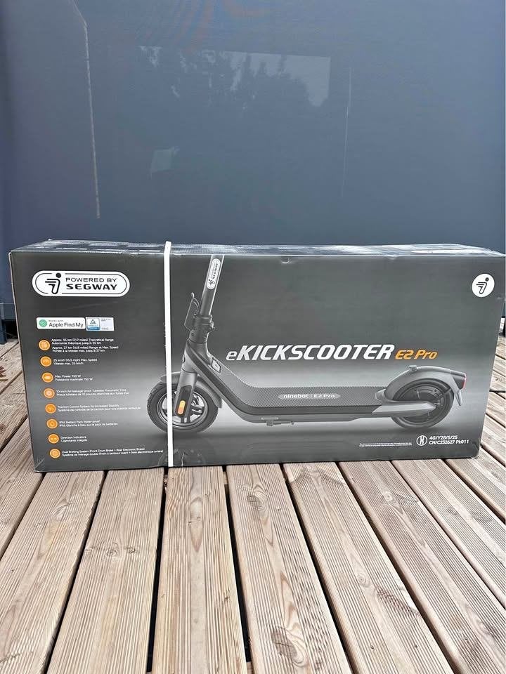 Ninebot Segway eKickScooter E2 Pro E, Enlèvement ou Envoi, Neuf, Step électrique (E-scooter), Segway Ninebot
