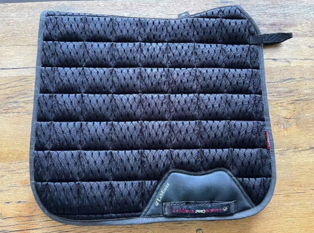 ZGAN LeMieux mesh DR full dekje zwart, Dieren en Toebehoren, Paarden en Pony's | Dekens en Dekjes, Full (L), Dressuurdekje, Mesh