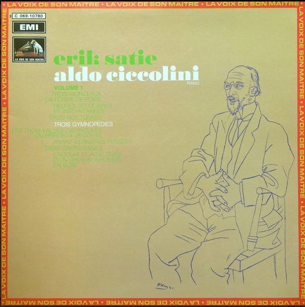 LP Erik Satie, Aldo Ciccolini – Pieces Pour Piano (1) Mint, Enlèvement ou Envoi, Comme neuf, 12 pouces, LP