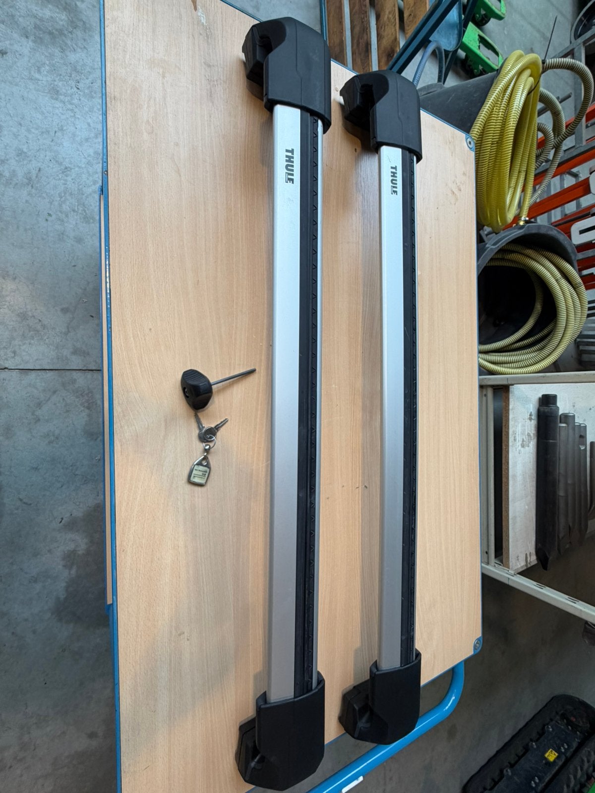 Dakdragers Thule Wingbar Edge voor Kia Sorento en Sportage, Ophalen, Zo goed als nieuw