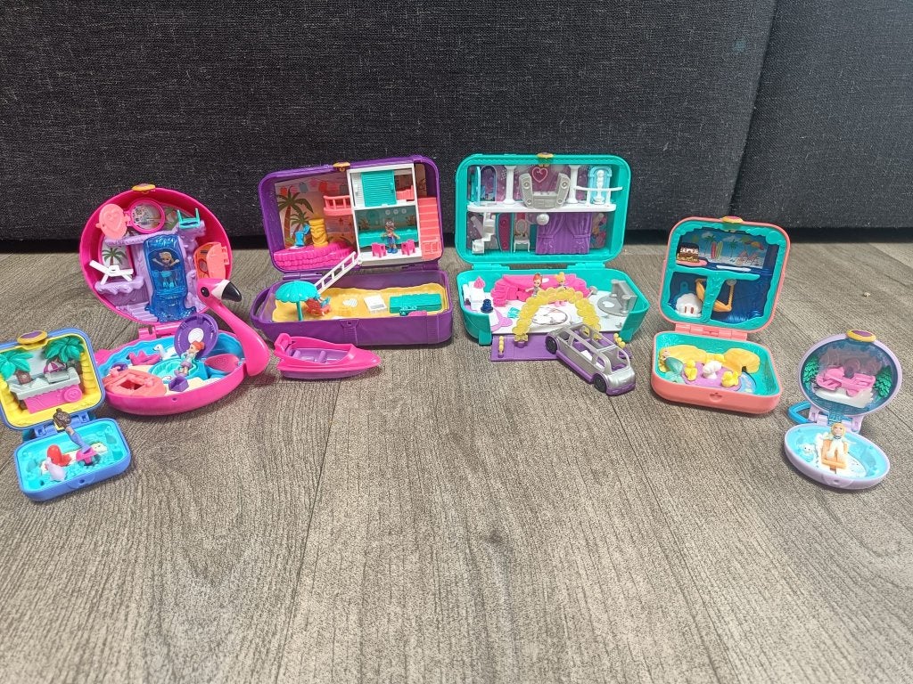 Polly pocket 6 sets, Verzamelen, Ophalen, Zo goed als nieuw