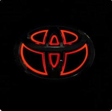 Lichtgevend Toyota Logo / Embleem Vooraan 13x8,9 cm (Nieuw), Enlèvement ou Envoi