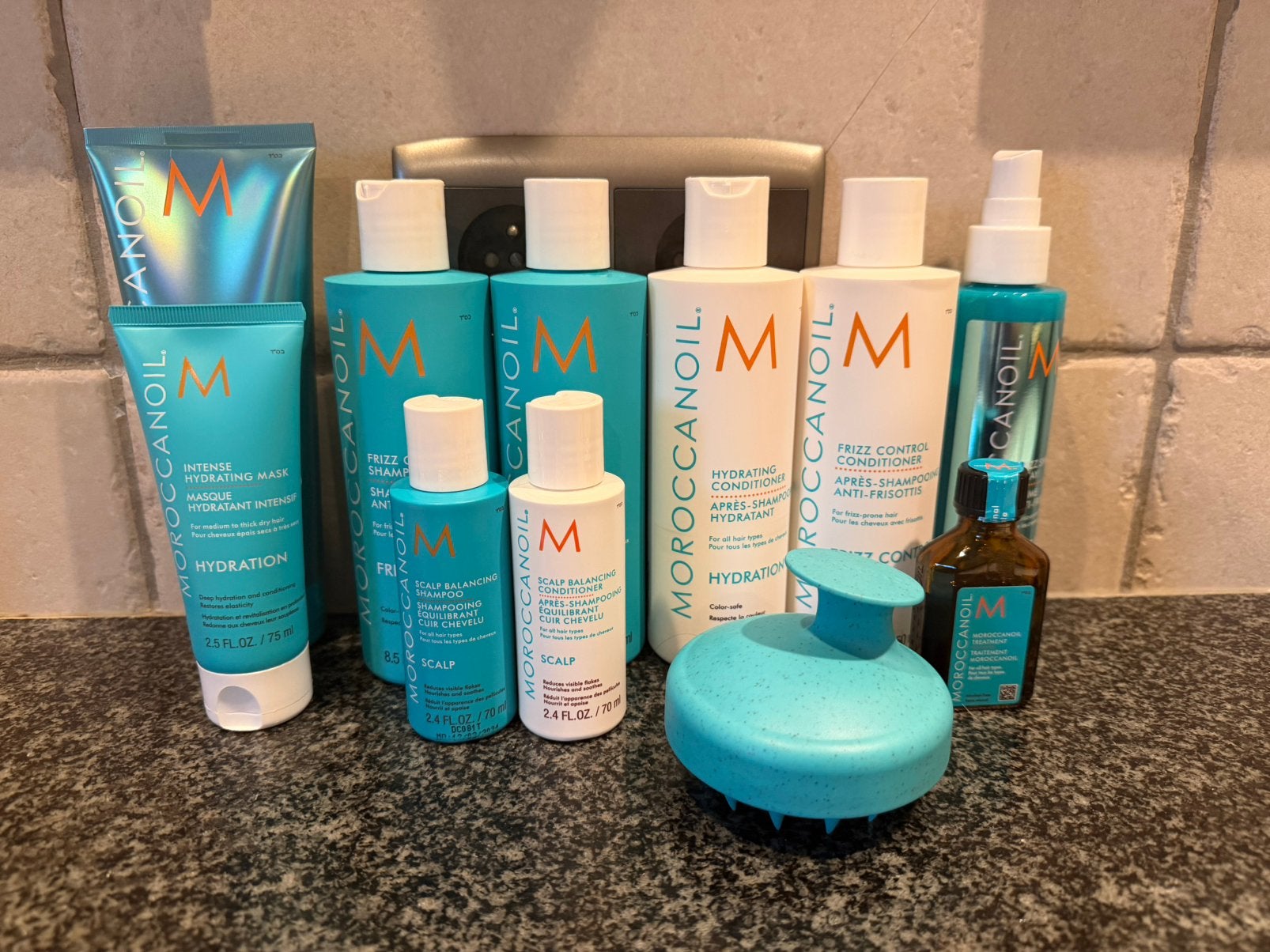 Moroccanoil haarproducten, Ophalen of Verzenden, Zo goed als nieuw