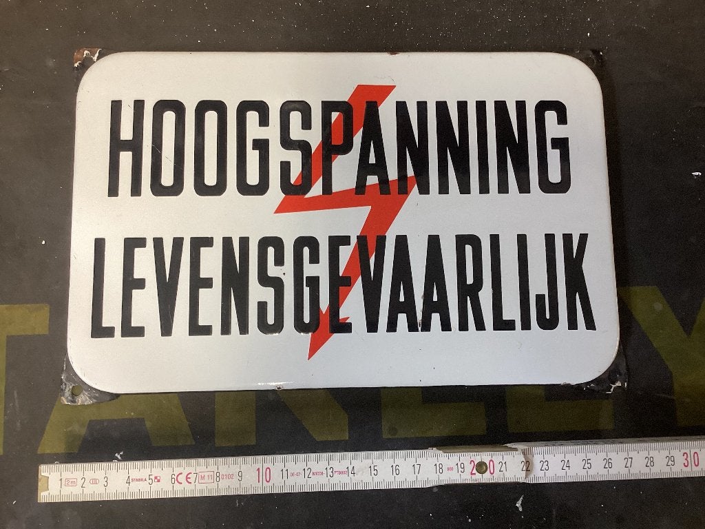 emaille, Ophalen, Gebruikt