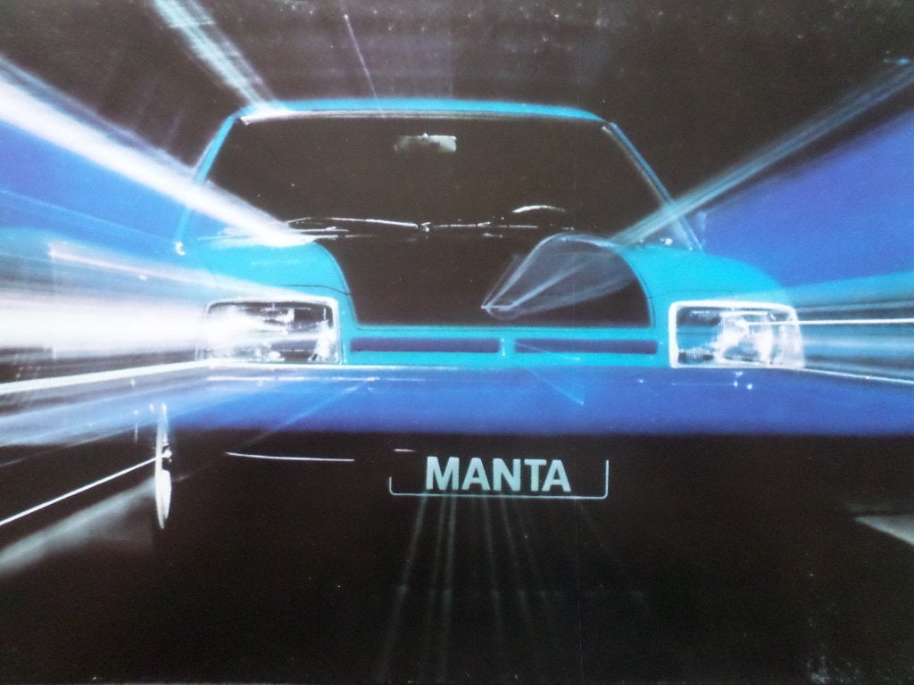 Opel Manta Brochure - FRANS, Livres, Enlèvement ou Envoi, Opel