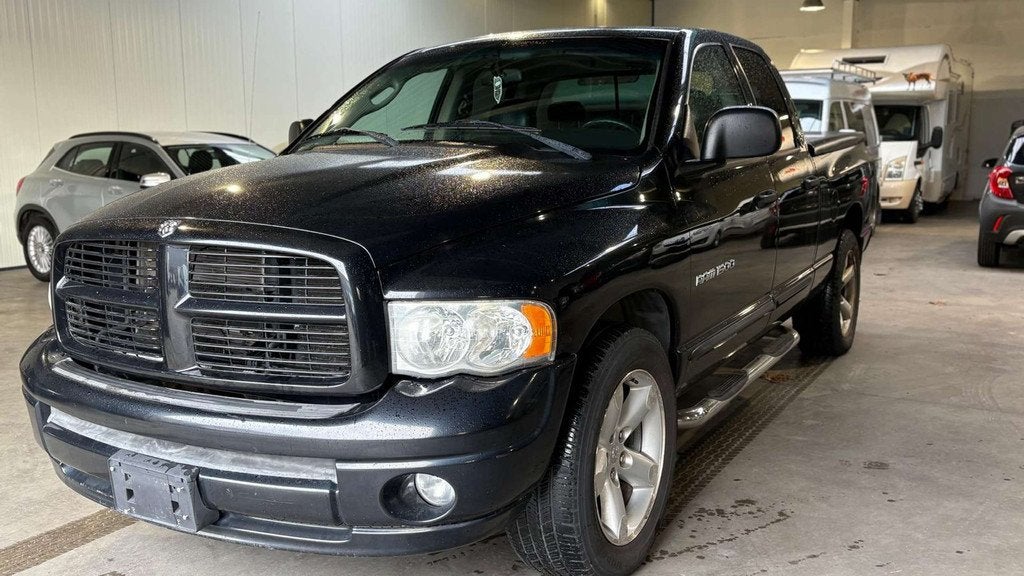 Dodge RAM 185403 MI 4.7i Benz/LPG, Auto's, Dodge, Automaat, Gebruikt, Zwart, Leder