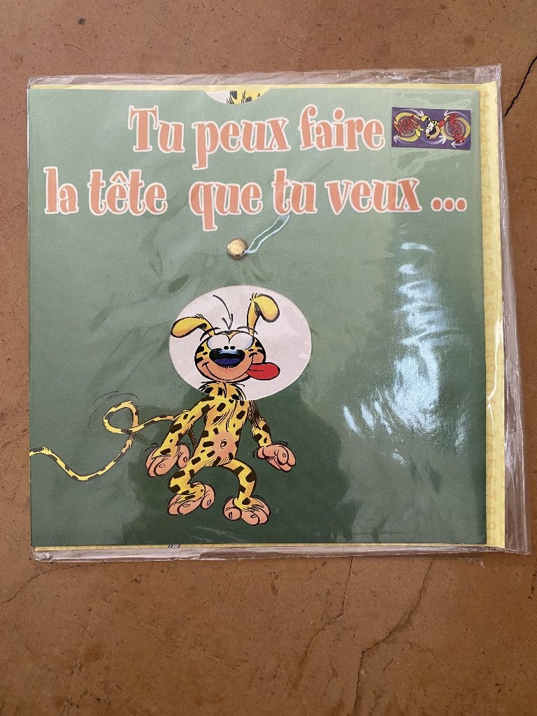 Wenskaarten Marsupilami Batem DEEL 2, Divers, Enlèvement ou Envoi, Comme neuf