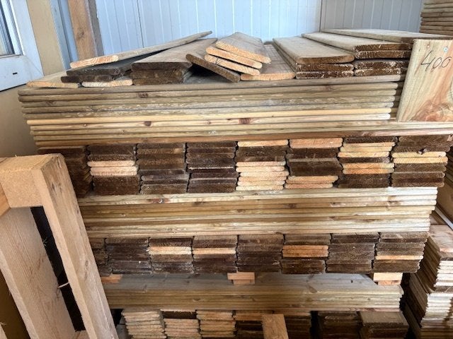planken, Doe-het-zelf en Bouw, Hout en Planken, Minder dan 25 mm, Nieuw, Minder dan 200 cm, Vuren
