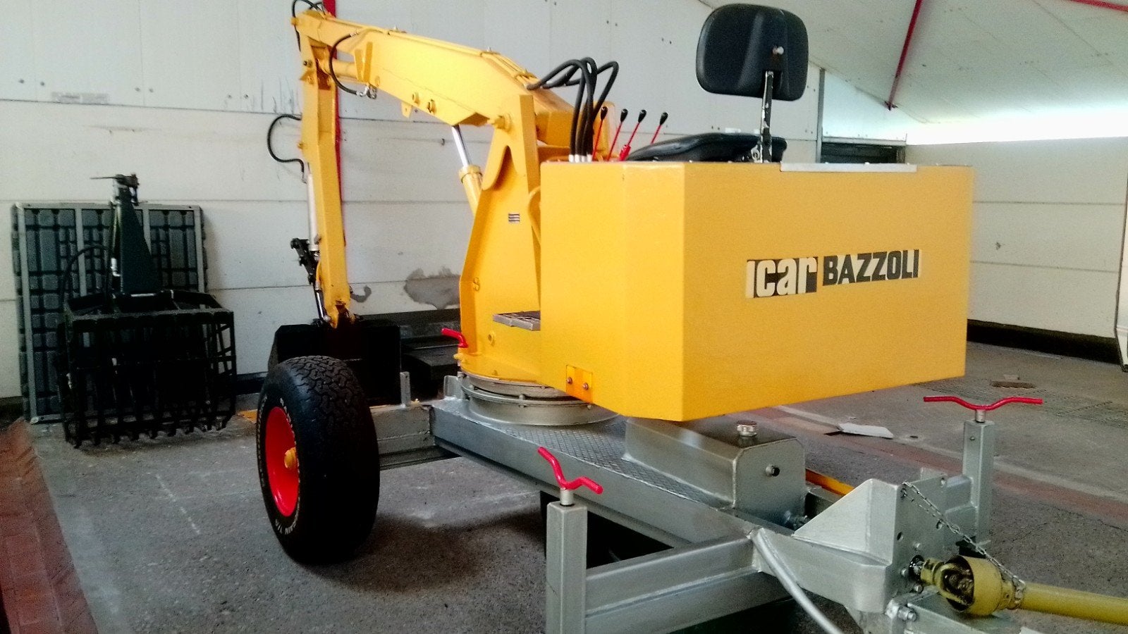 Landbouw kraan voor achter tractor LEES BESCHRIJVING., Enlèvement