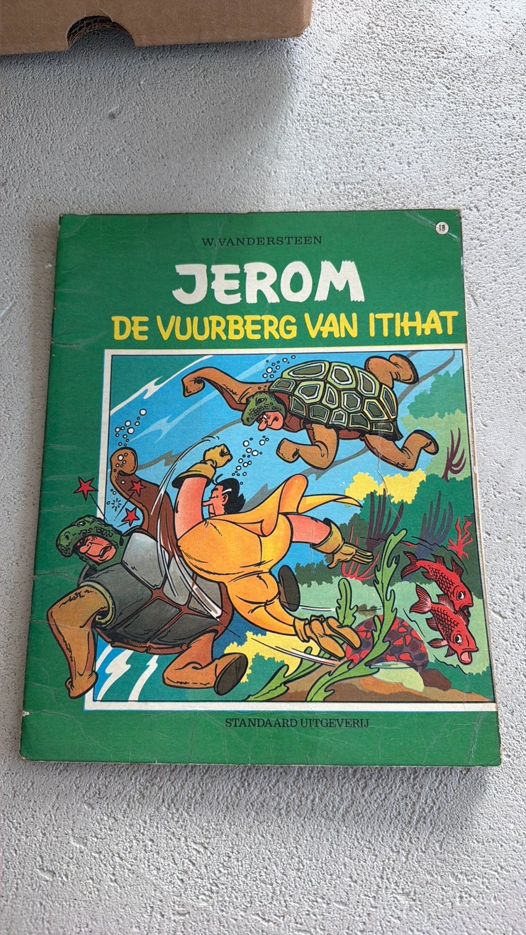 Jerom De vuurberg van itihat, Boeken, Eén stripboek, Ophalen of Verzenden, Gelezen