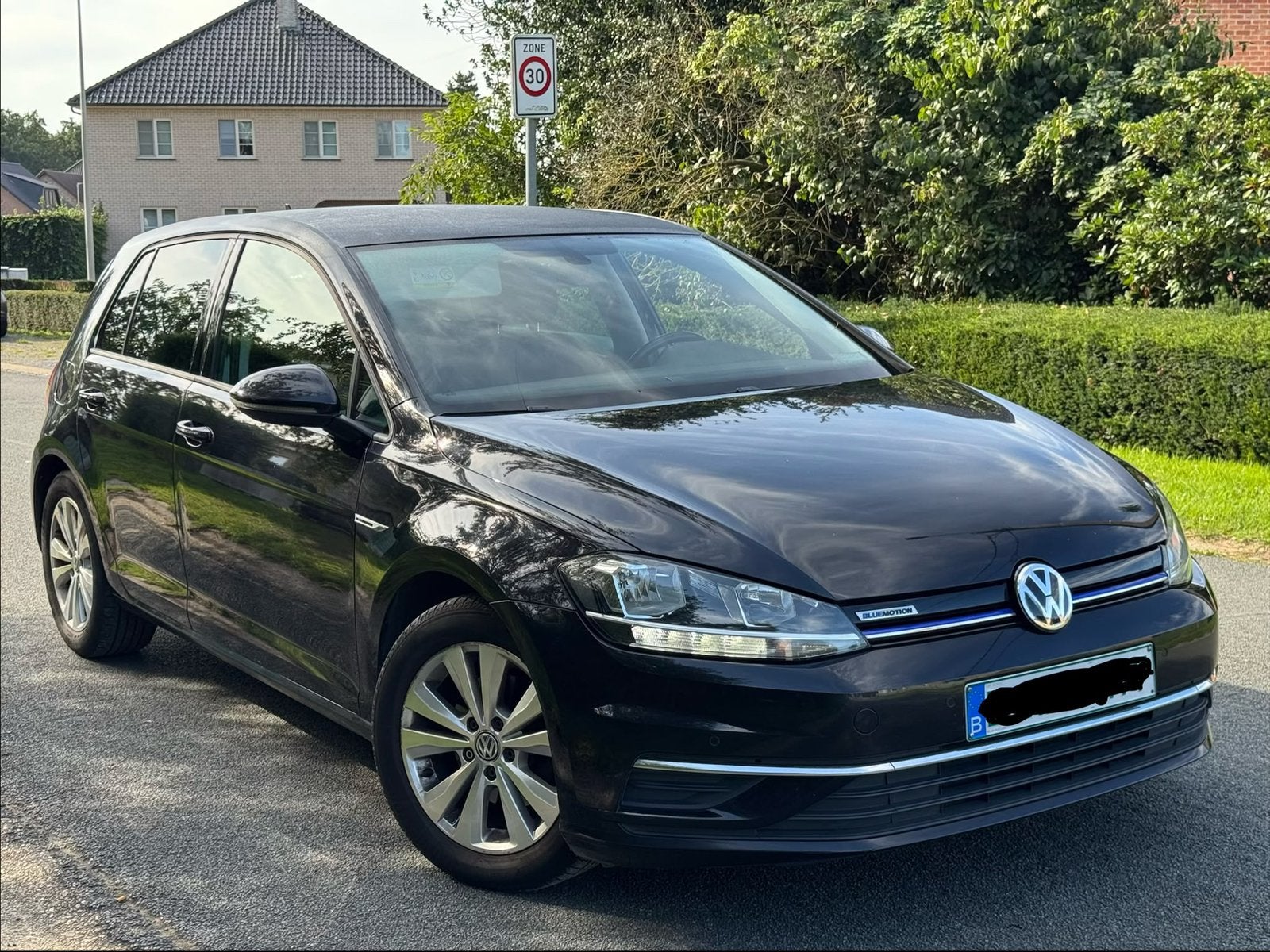 Golf 7 1.5 Benzine 2018, Auto's, Voorwielaandrijving, Stof, Zwart, 96 kW
