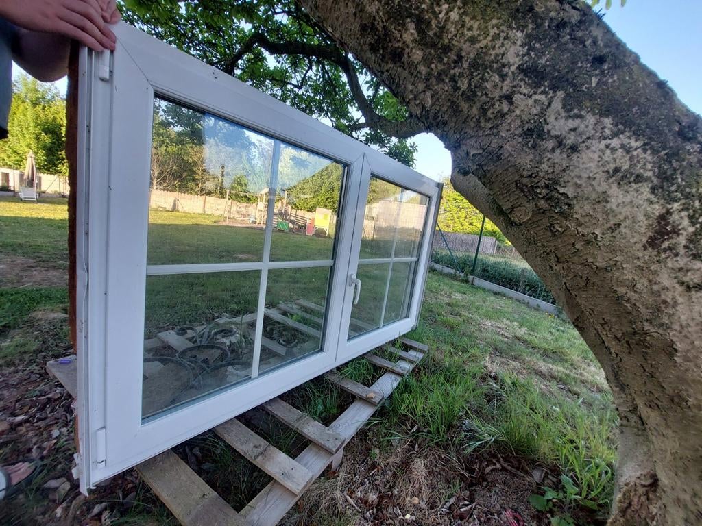 Fenêtre, Double vitrage, 160 cm ou plus, Fenêtre de façade ou Vitre, Enlèvement