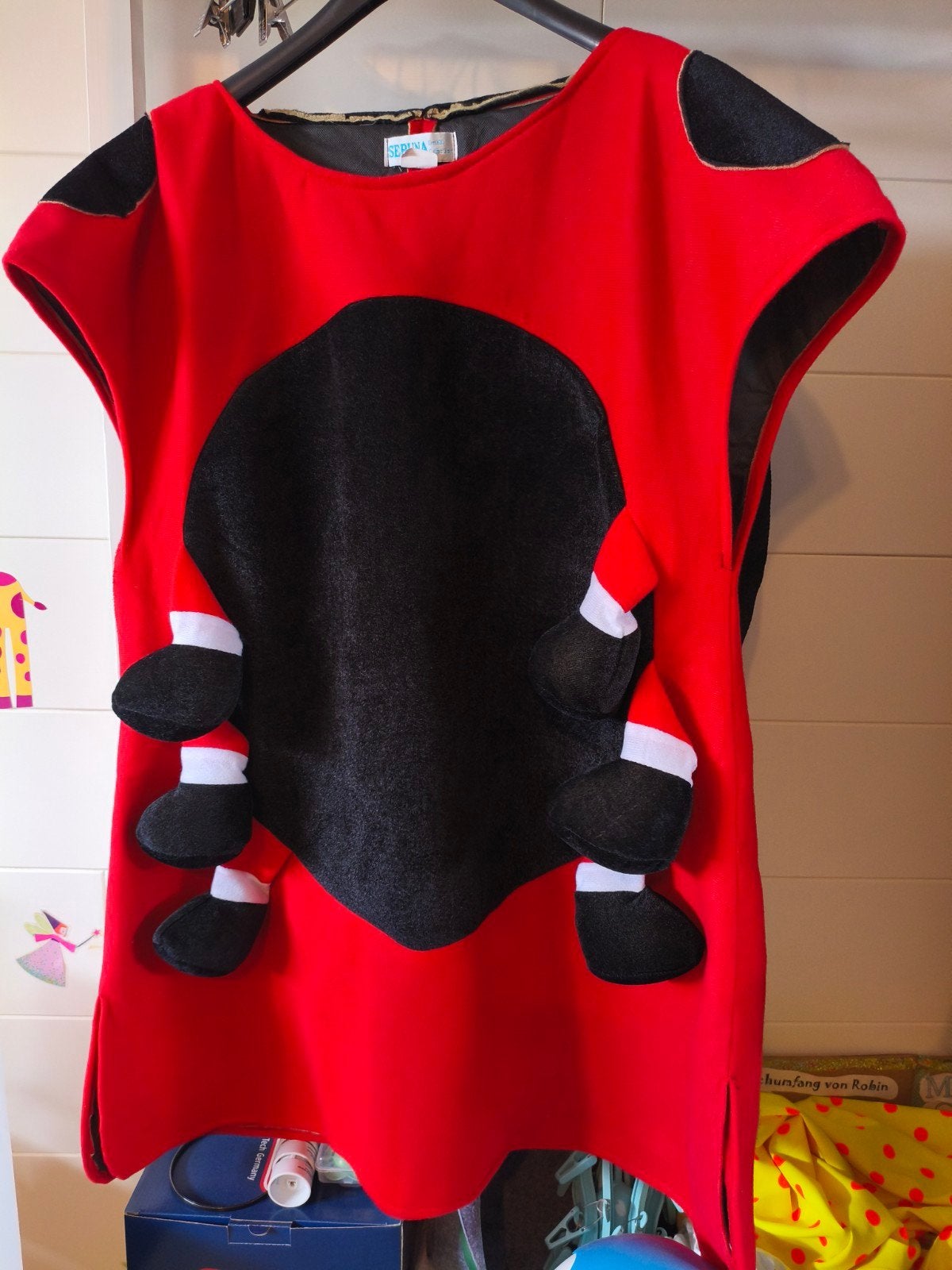 Lieveheersbeestje kostuum volwassen, Ophalen of Verzenden, Gedragen, Maat 46/48 (XL) of groter, Kleding