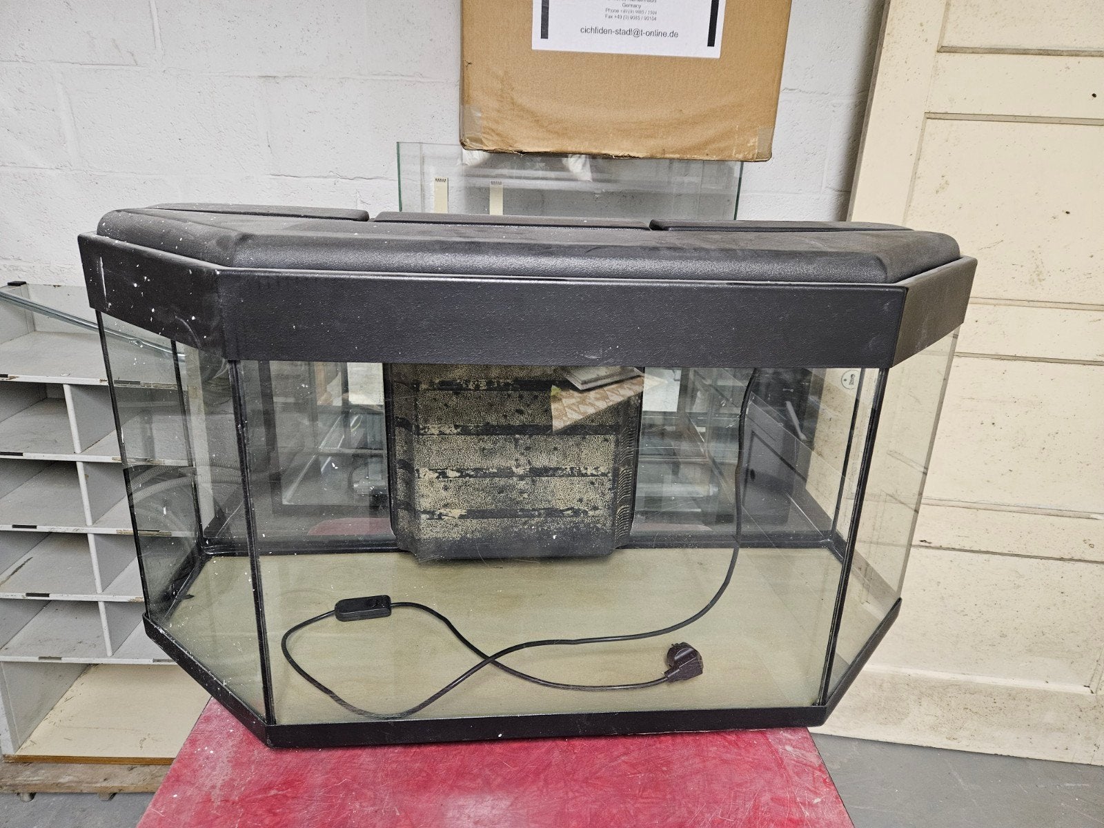 Aquarium 100L façade tronquée.  décante interne, Animaux & Accessoires, Enlèvement