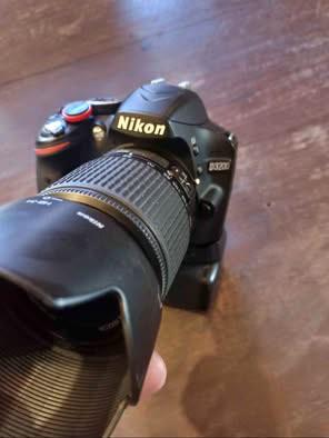 Nikon D3200+5 lenzen +extras, Enlèvement, Comme neuf, Nikon