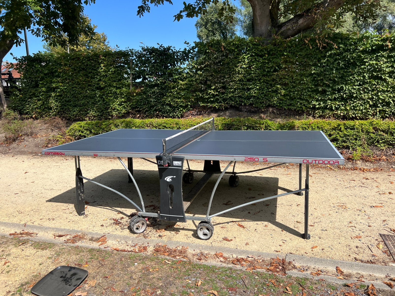 Tafeltennistafel Cornilleau outdoor, Ophalen, Gebruikt, Tafel Outdoor, Inklapbaar