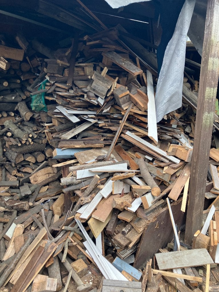 Brandhout klein hout / paletten 10euro/m2, Ophalen of Verzenden