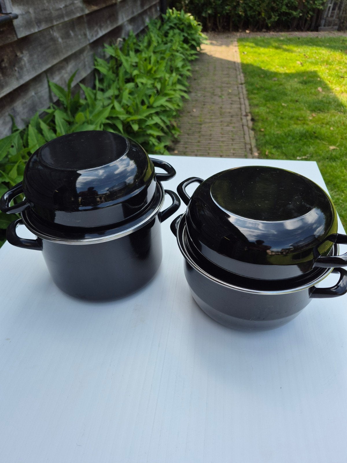 2 mosselpotten, Verzenden