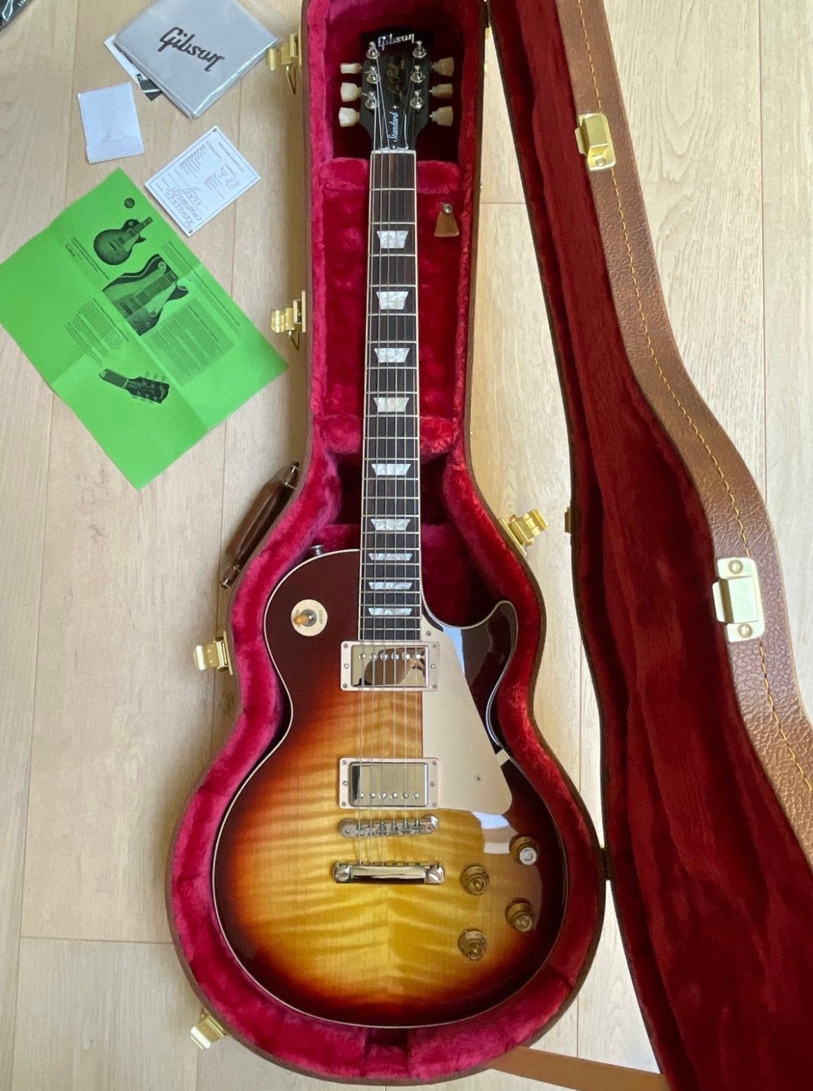 Gibson Les Paul Standard 50's AAA Bourbon Burst, Enlèvement, Neuf, Solid body, Gibson