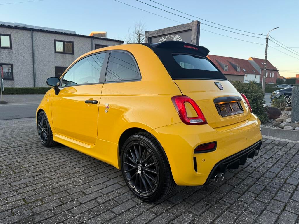 Abarth 595C Competizione 180PK CABRIO/SABELT/BREMBO/MONZA/.., Auto's, Voorwielaandrijving, 4 zetels, 4 cilinders, Cabriolet