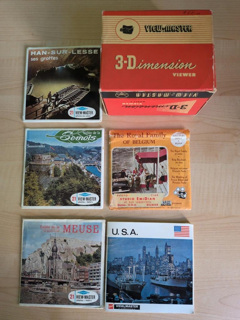 Viem-Master model E + disque divers complet, Ophalen of Verzenden